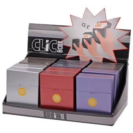 BOXX BOÎTE À CIGARETTES 20P MÉTALLIQUE