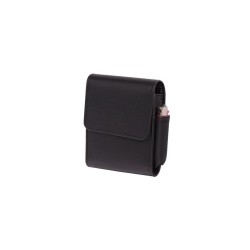BOÎTE À CIGARETTES AVEC SUPPORT À BRIQUET GRAND PACK NOIR