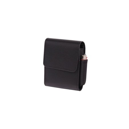 BOÎTE À CIGARETTES AVEC SUPPORT À BRIQUET GRAND PACK NOIR