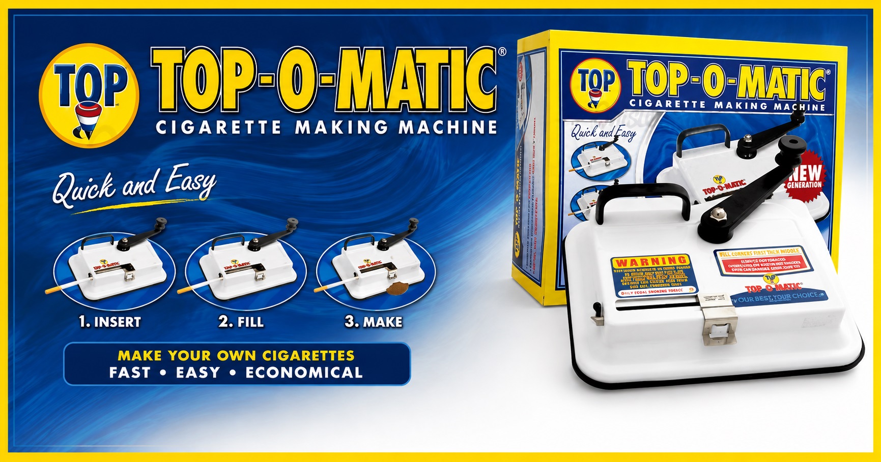 Machine TOP-O-MATIC – DISPONILE EN MAGASIN